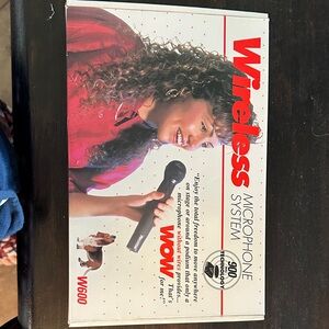 Wireless Microphone System - Black